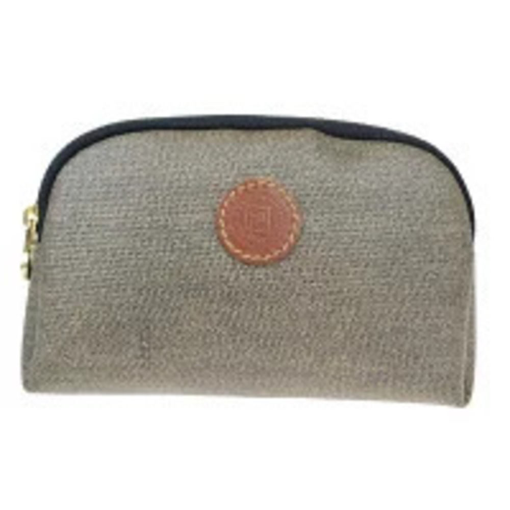 Fendi Pouch Clutch Khaki Green